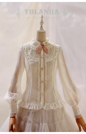 Yolanda Bunny's Herbology Embroidered Blouse(Reservation/7 Colours/Full Payment Without Shipping)